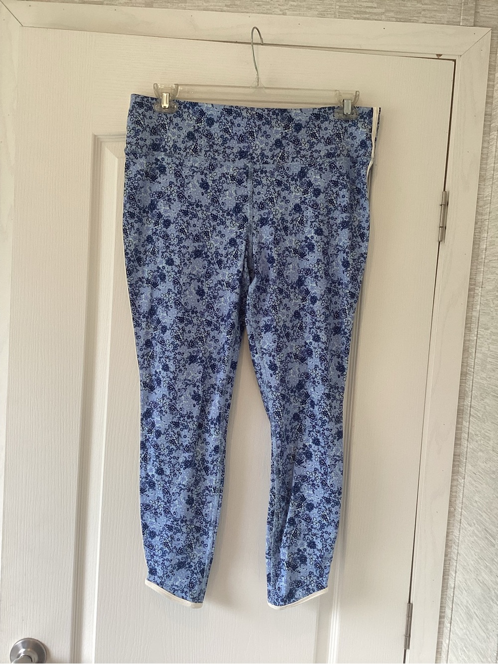 JoyLab Blue Floral Print Leggings 2XL BNWT